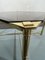Modernist Solid Brass and Glass Coffee Table, Italy, 1970s 2