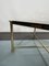 Table Basse Moderniste en Laiton Massif et Verre, Italie, 1970s 10