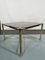Modernist Solid Brass and Glass Coffee Table, Italy, 1970s 13