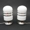 Space Age Table Lamps in Chrome & Milk Glass, 1960s, Set of 2 4