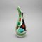 Vaso in ceramica con scodella di Nino Strada per Deruta Arlecchino, anni '50, set di 2, Immagine 8