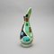 Vaso in ceramica con scodella di Nino Strada per Deruta Arlecchino, anni '50, set di 2, Immagine 2