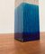 Minimalistische Italienische Mid-Century Keramikvase in Blau & Weiß von Bitossi, 1960er 22