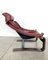 Red Leather Kroken Lounge Chair by Åke Fribytter for Nelo, Sweden, Image 3