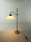 Lámpara de mesa vienesa de latón, años 30, Imagen 8
