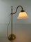 Lámpara de escritorio de latón, años 10, Imagen 8