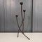 Brutalist Tripod Candleholder, 1960s 1