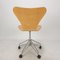 Silla giratoria de oficina modelo 3117 de Arne Jacobsen para Fritz Hansen, 1994, Imagen 7