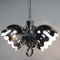 Italian Chromed 3-Spotted Ceiling Lamp 4