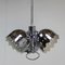 Italian Chromed 3-Spotted Ceiling Lamp 1