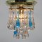 Murano Glas Deckenlampe. 1960er 4