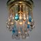 Murano Glas Deckenlampe. 1960er 3