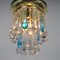 Murano Glas Deckenlampe. 1960er 2