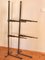 French Art Deco Etagere Shelf in Metal & Glass, 1930s 5