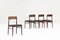 Model 26 Dining Chairs by Henning Kjærnulf for Korup Country Babrik, Denmark, 1960s, Set of 4 1