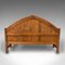 Large Vintage Mid-Century, Scandinavian Bench in Pitch Pine, 1950s, Image 5
