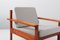 Lounge Chair in Solid Teak and Grey Wool by Torsten Johansson for Bo-Ex, 1960s 3