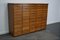 Mid-Century Dutch Industrial Apothecary Cabinet in Oak 2