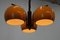 Hungarian Floor Lamp and Chandelier, 1960s, Set of 2 4