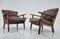 Fauteuils Mid-Century en Cuir, Danemark, 1970s, Set de 2 2