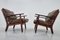 Mid-Century Danish Lounge Chairs in Leather, 1970s, Set of 2, Image 6