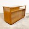 Vintage Shop Counter with Top and Front Display in Oak 1