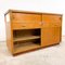 Vintage Shop Counter with Top and Front Display in Oak 17