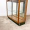 Vintage Display Cabinet in Oak with Foxed Mirror 16