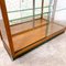 Vintage Display Cabinet in Oak with Foxed Mirror, Image 10