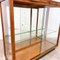 Vintage Display Cabinet in Oak with Foxed Mirror 9