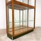 Vintage Display Cabinet in Oak with Foxed Mirror 5