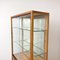 Vintage Display Cabinet in Oak with Foxed Mirror 14