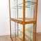 Vintage Display Cabinet in Oak with Foxed Mirror 15