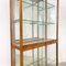 Vintage Display Cabinet in Oak with Foxed Mirror, Image 3