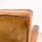 Antique Lounge Chair in Sheep Leather with Deep Seat 5