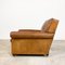 Antique Lounge Chair in Sheep Leather with Deep Seat 6