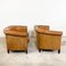 Vintage Dutch Club Sofas in Sheep Leather, Set of 2 18