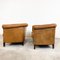 Vintage Dutch Club Sofas in Sheep Leather, Set of 2 14