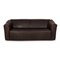 Brown Leather DS 47 Two-Seater Sofa from De Sede 1