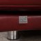 Dark Red Model 2400 Two-Seater Leather With Relax Function from Rolf Benz, Image 6