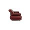 Dark Red Model 2400 Two-Seater Leather With Relax Function from Rolf Benz 8