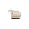 Cream Leather Moule Two-Seater Couch With Relax Function from Brühl 11