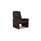 Braune DS 50 Sessel & Hocker aus Leder mit Entspannungsfunktion von De Sede, 4er Set 12
