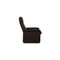 Brown Leather DS 50 Armchairs & Stools With Relaxation Function from De Sede, Set of 4, Image 13