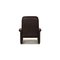 Braune DS 50 Sessel & Hocker aus Leder mit Entspannungsfunktion von De Sede, 4er Set 14