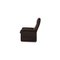 Brown Leather DS 50 Armchair & Stool With Relaxation Function from De Sede, Set of 2 15