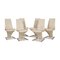 Cream Leather Model 7800 Chairs from Rolf Benz, Set of 6, Image 1