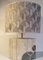 Lampada da tavolo Art Déco in marmo con intarsi in ottone, Immagine 2