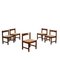 Torbecchia Chairs by Giovanni Michelucci for Poltronova, 1970s, Image 1