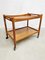 Carrello bar Mid-Century in teak di Andreas Tuck per Hans Wegner, Immagine 1